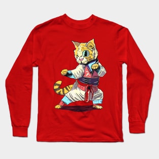 Ninja Cat Long Sleeve T-Shirt